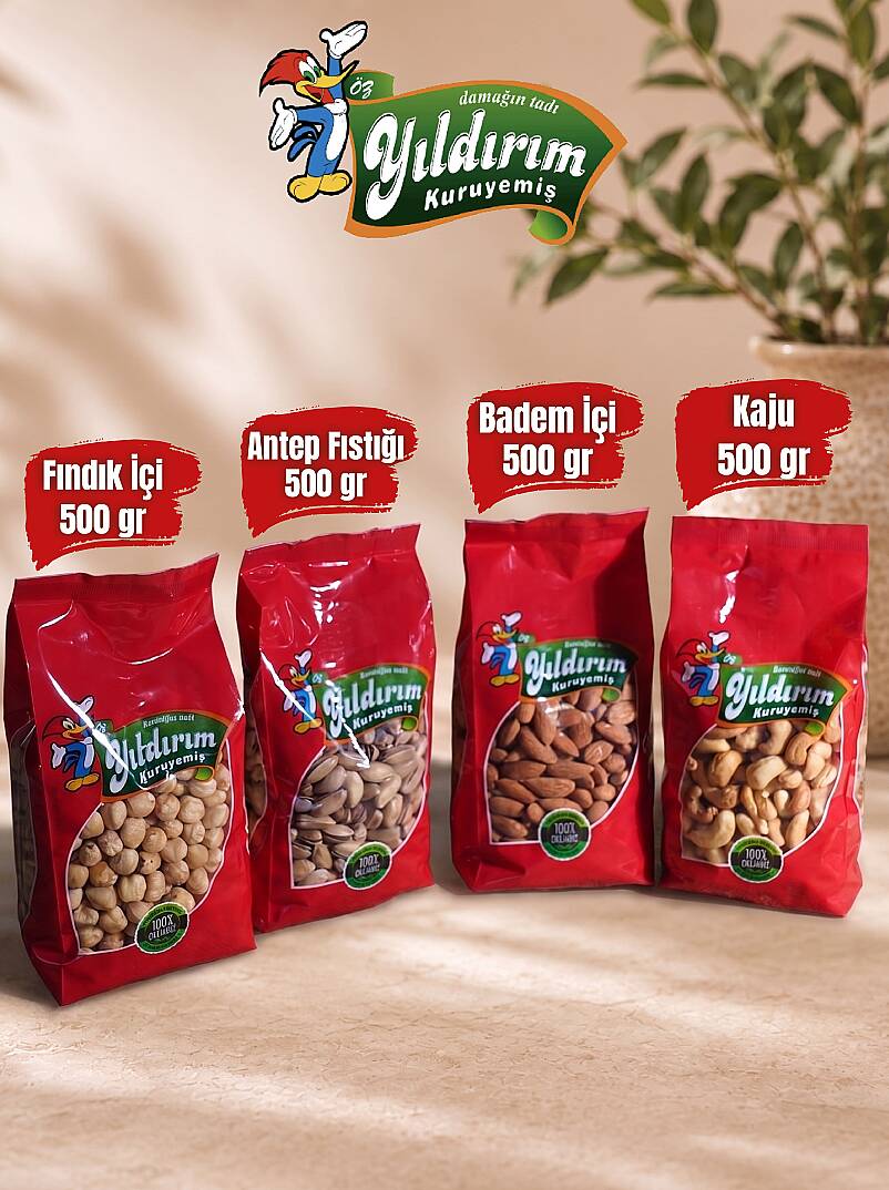 ?? Premium Gold Kuruyemiş Paketi (2 KG) - 1