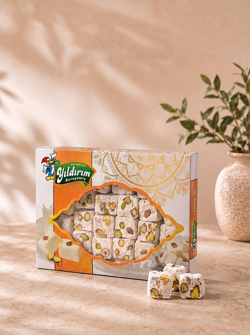 Sütlü Çifte Kavrulmuş Lokum 1 KG - 1